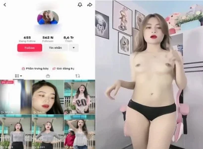 Cuộc chơi với em Tiktoker da trắng ngon khỏi bàn